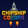 ChipShip Colors icon: a pixel-art spaceship with the game title in colorful letters.